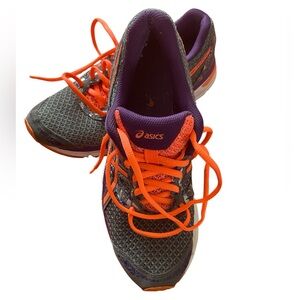 Asics Women's Athletic Shoes - Purple and Orange